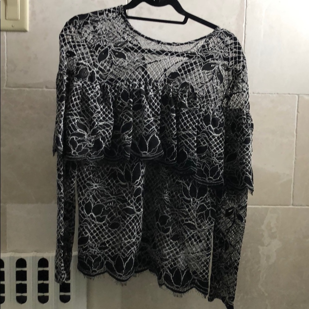 Zara lace top